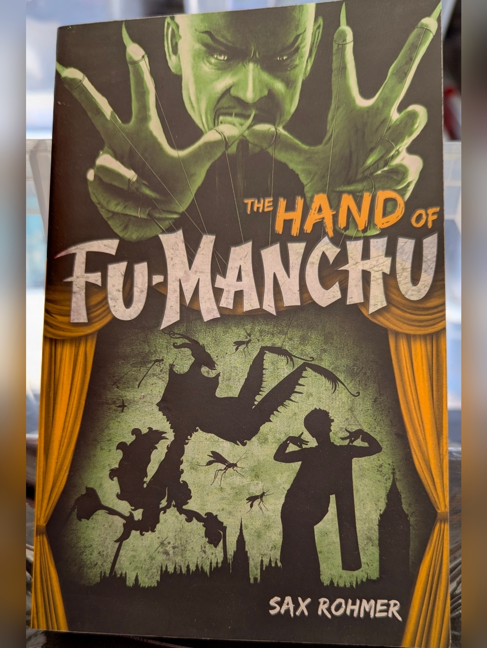 The Hand Of Fu-Manchu Book By Sax Rohmer Paperback Summertime Reading Fiction